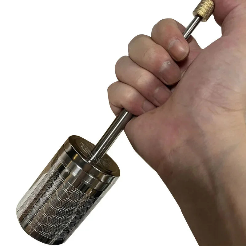 Reusable Stainless Steel Coffee and Tea Filter, Portable Travel Brewer