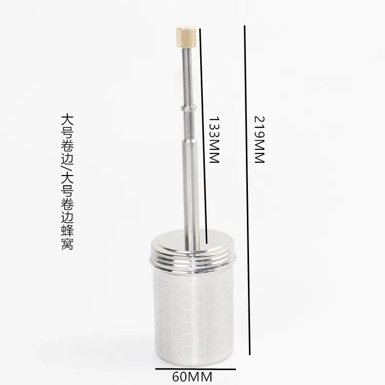 Reusable Stainless Steel Coffee and Tea Filter, Portable Travel Brewer