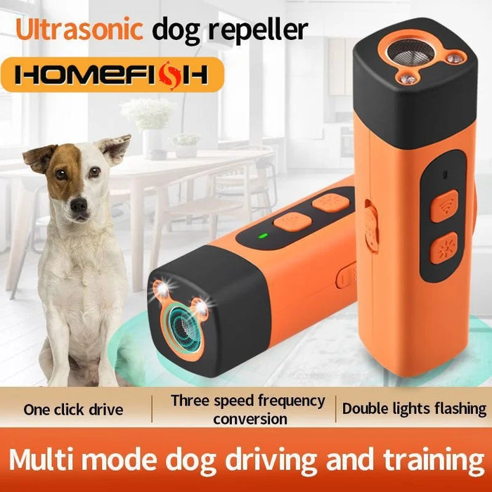 Rechargeable Ultrasonic Bark Deterrent and Dog Training Device